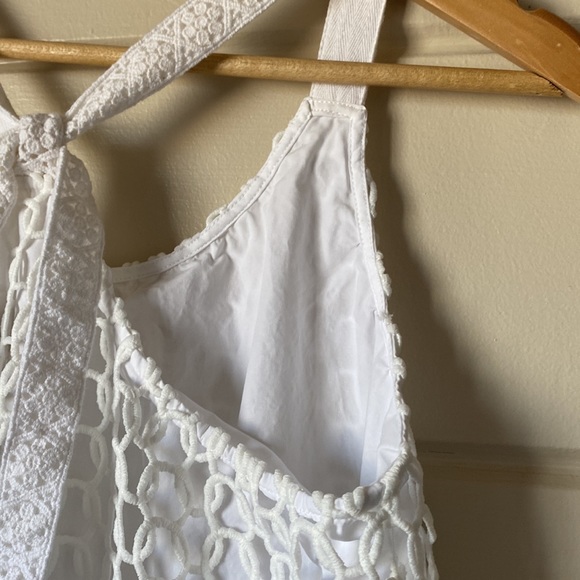 Crochet High/Low Midi Dress Size  Medium - Picture 11 of 11